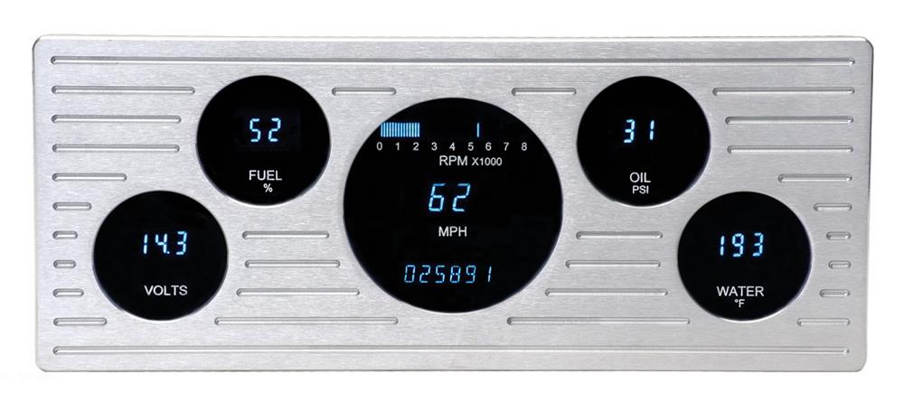 Dakota Digital Gauges, 1935-1936 Ford Dakota Digital VFD (Includes Bezel)