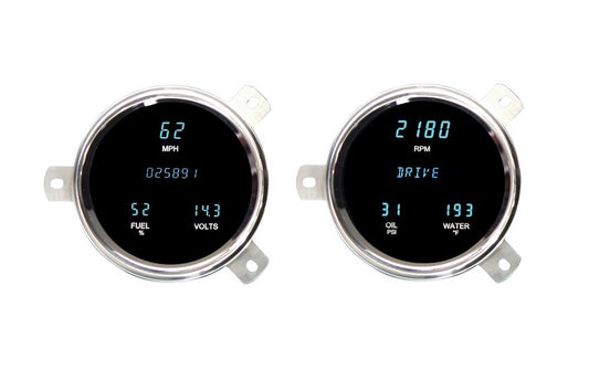 Dakota Digital Gauges, 1951-1952 Chevy Dakota Digital VFD (Includes Bezel)