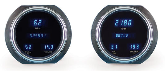 Dakota Digital Gauges, 1951-1952 Ford Pickup Dakota Digital VFD (Includes Bezel)
