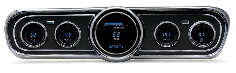 Dakota Digital Gauges, 1965-1966 Mustang Dakota Digital VFD (Includes Bezel)