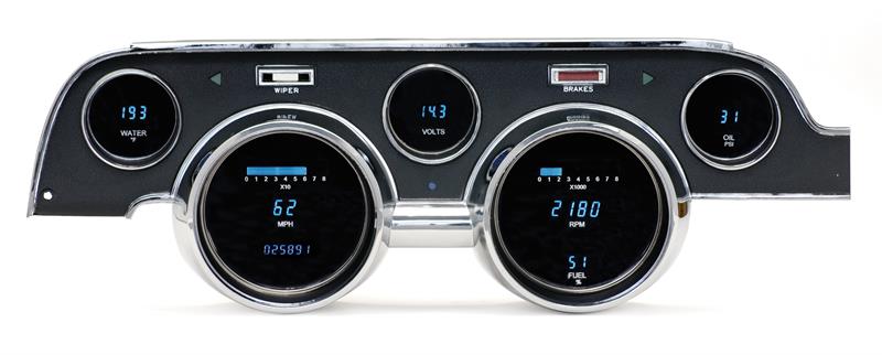 Dakota Digital Gauges, 1967 Mustang Dakota Digital VFD (Includes Bezel)