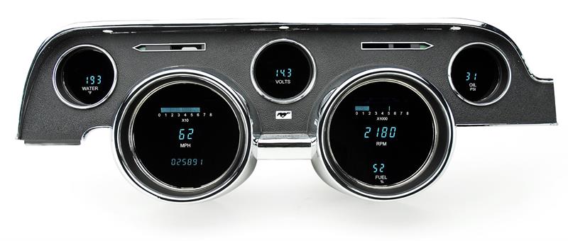 Dakota Digital Gauges, 1968 Mustang Dakota Digital VFD (Includes Bezel)