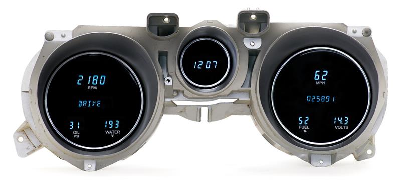 Dakota Digital Gauges, 1971-1973 Mustang Dakota Digital VFD