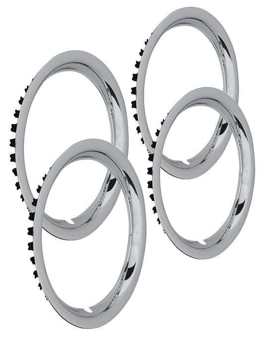 Trim Rings, 15X6 Stainless Steel Smooth Replacement - Set