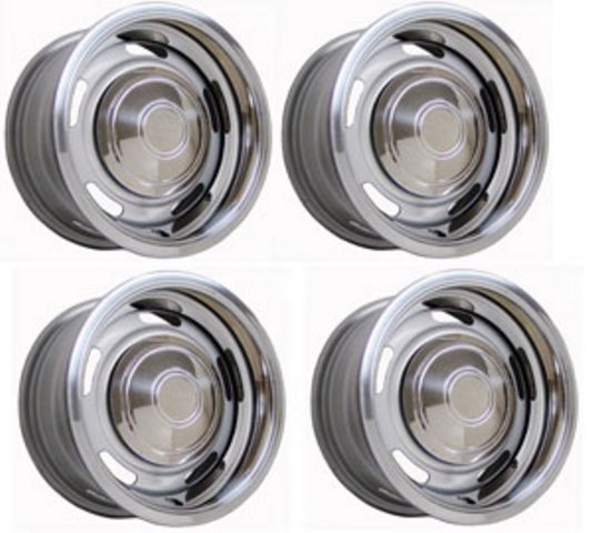 Wheel Kit, 14X7 With Moon Cap