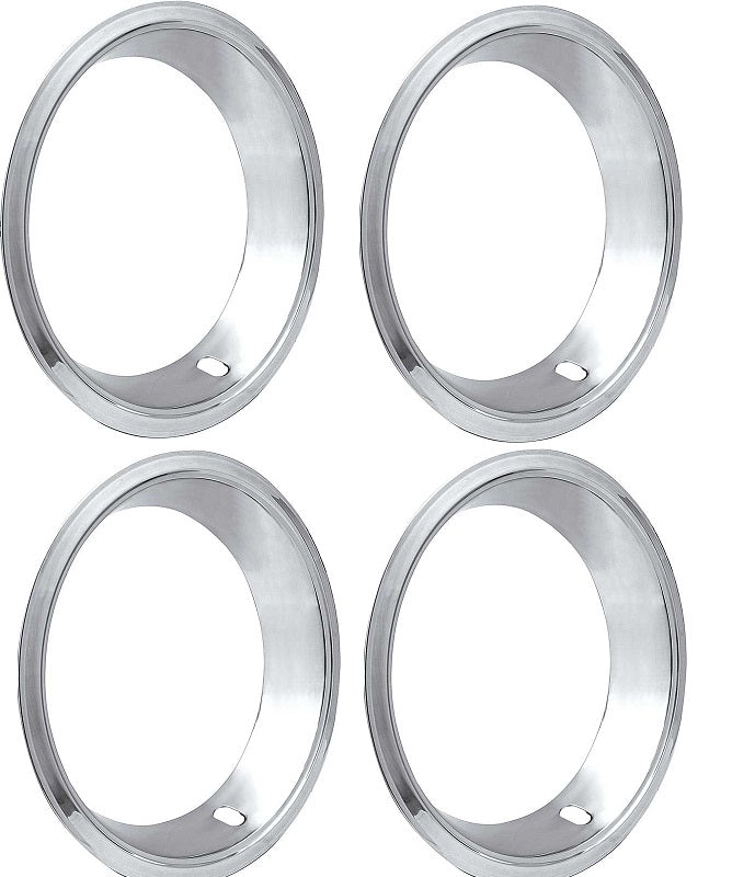 Trim Rings, 14X7 Deep SS - Set