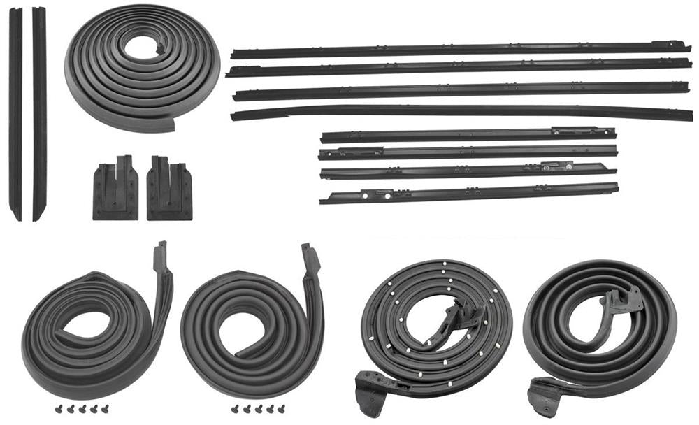 Weatherstrip Kit, 1966-1967 Chevelle Coupe
