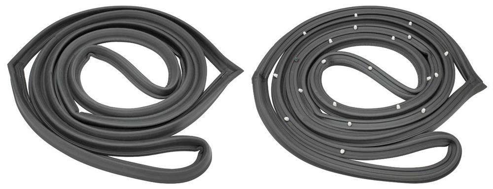Weatherstrip, 1968-1972 Chevelle 4 Door Sedan Wagon Front Door - PR