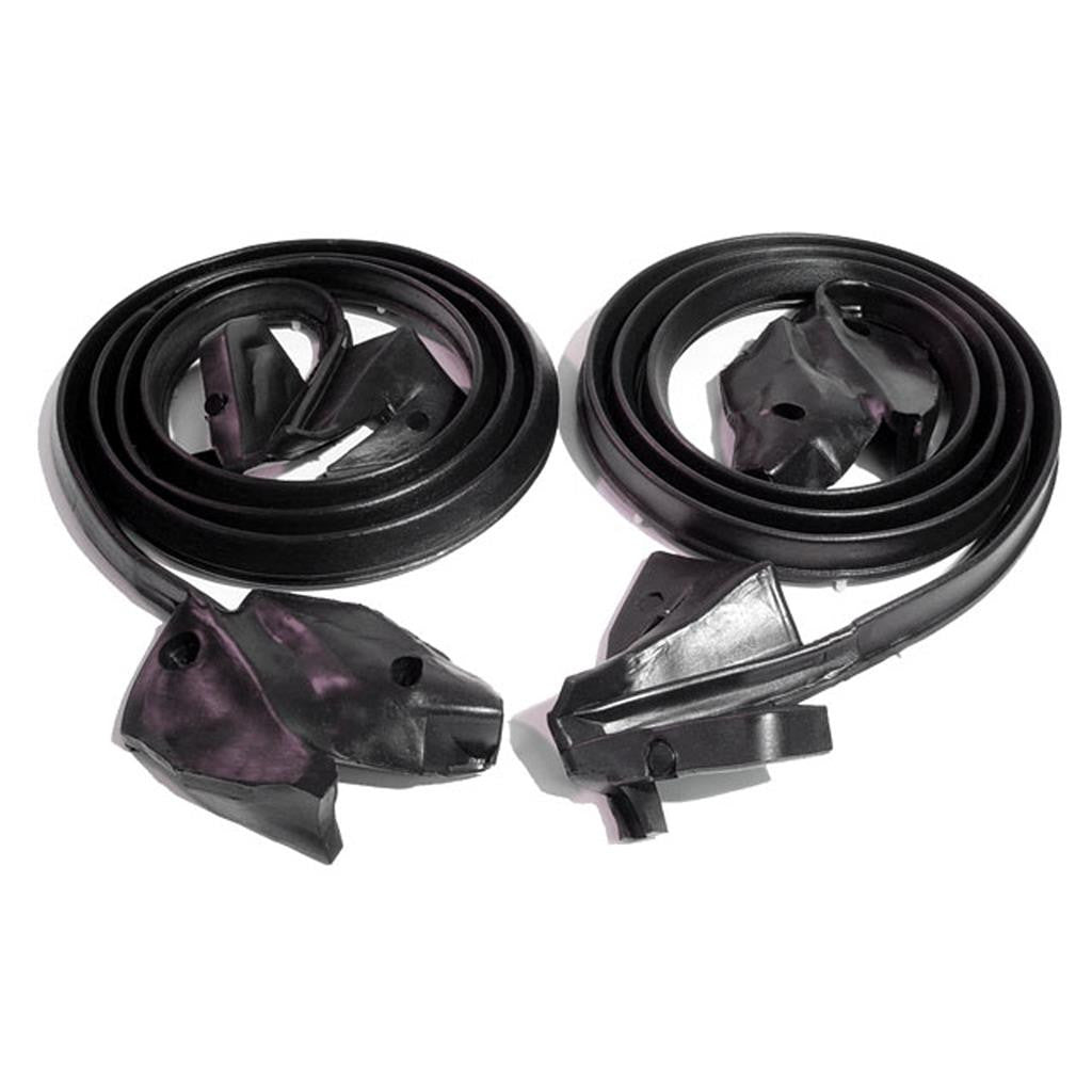 Door Weatherstrip, 1971-1976 Impala 2 Door Hardtop or Convertible - Pair