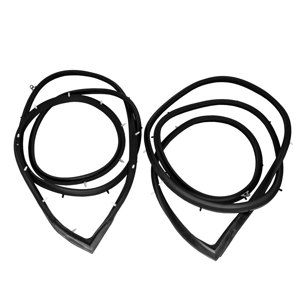 Door Weatherstrip, 1959-1960 Impala Rear 4 Door Sedan - Pair