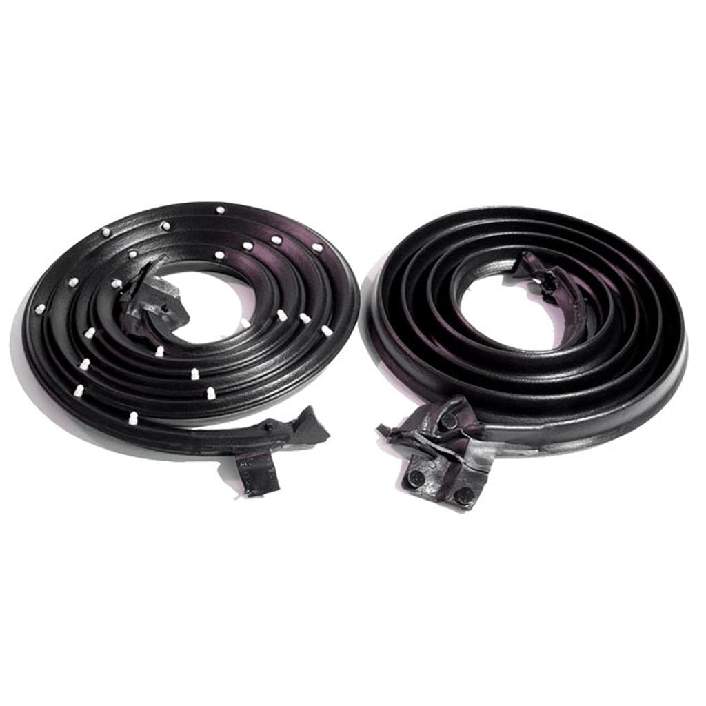 Door Weatherstrip, 1965-1966 Impala 2 Door Hardtop or Convertible - Pair