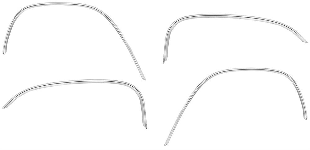 Wheel Molding Set, 1965 El Camino