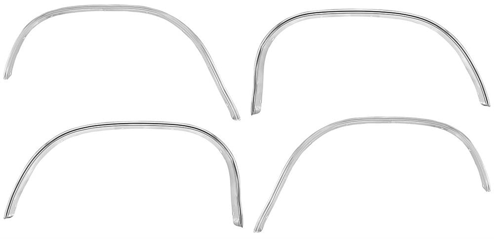 Wheel Molding Set, 1966 El Camino