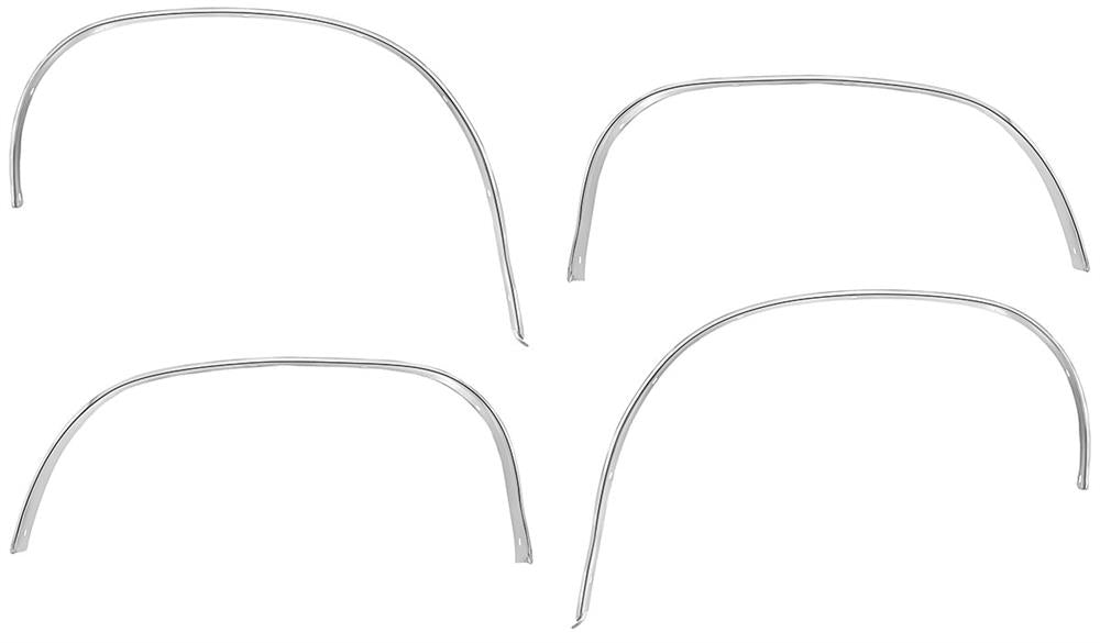 Wheel Molding Set, 1967 El Camino