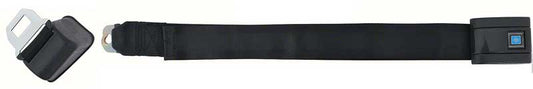 Seat Belt, 1968-1972 Chevelle El Camaro Nova - LH Black - Starburst - Each