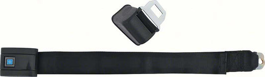 Seat Belt, 1968-1972 Chevelle El Camaro Nova - RH Black - with starburst - Each