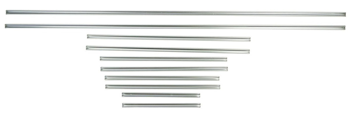 Molding, 1968 Camaro Coupe Standard Front & Rear Door Panel - 10 Pcs