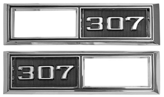 Bezel, 1968-1969 307 Nova Marker - PR