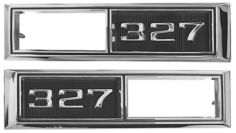 Bezel, 1968-1969 327 Nova Marker - PR
