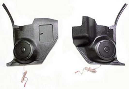 Kick Panels, 1968-1972 Chevelle El Camino With AC & Custom Autosound Speakers - PR