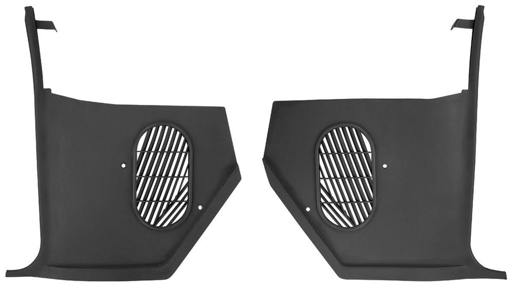 Kick Panels, 1965-1966 Chevelle El Camino Without AC - PR