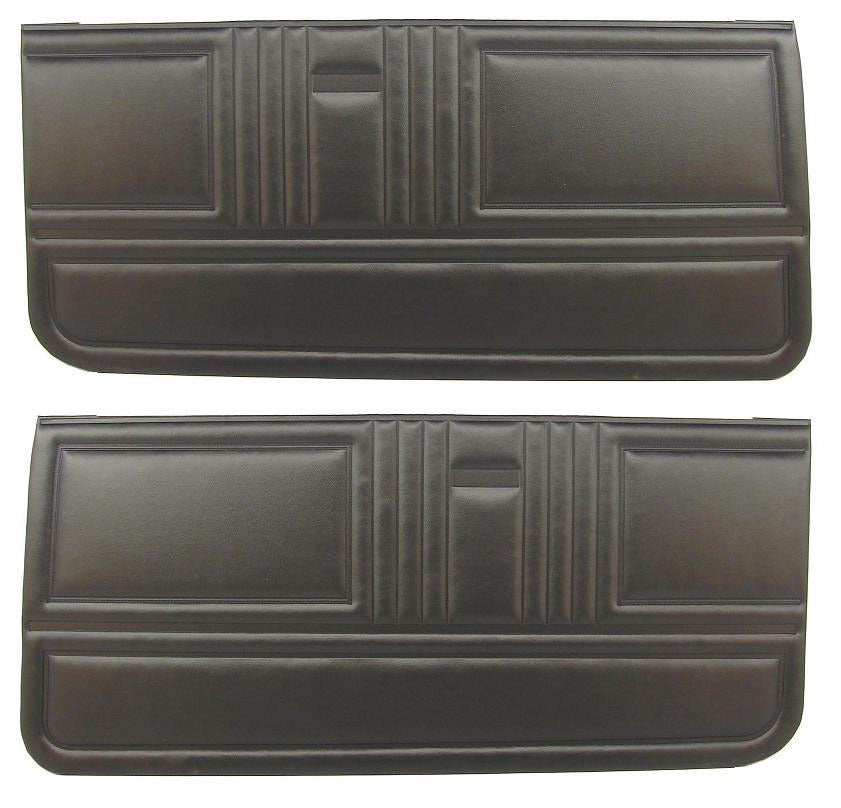 Door Panels, 1967 Camaro Standard Unassembled - Pair