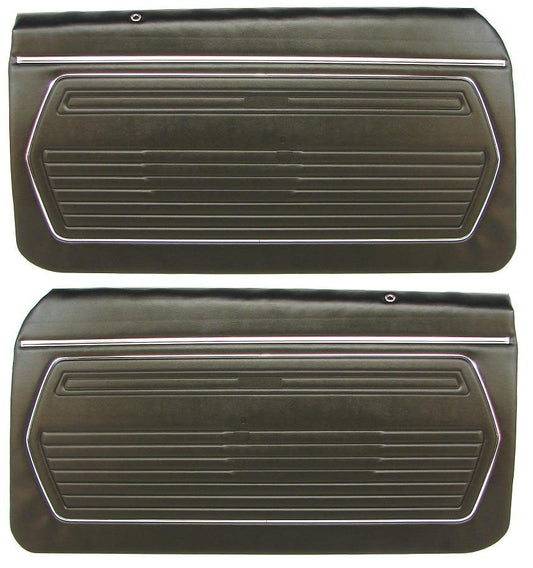Door Panels, 1969 Camaro Standard Preassembled - Pair
