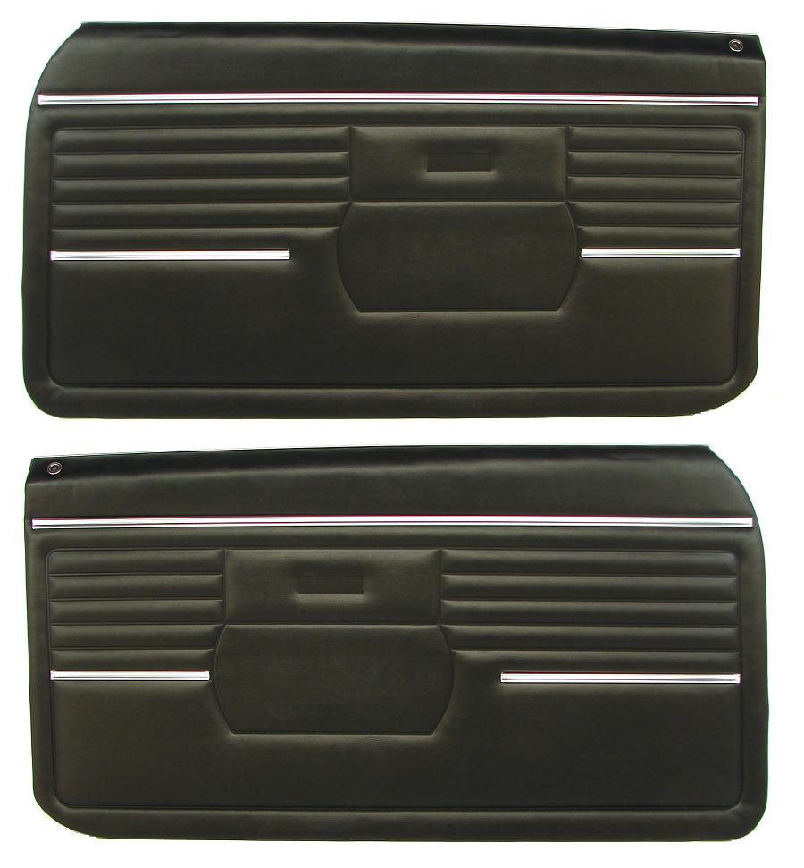 Door Panels, 1968 Camaro Standard Preassembled - Pair