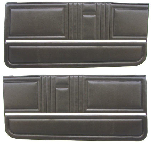 Door Panels, 1967 Camaro Standard Preassembled - Pair