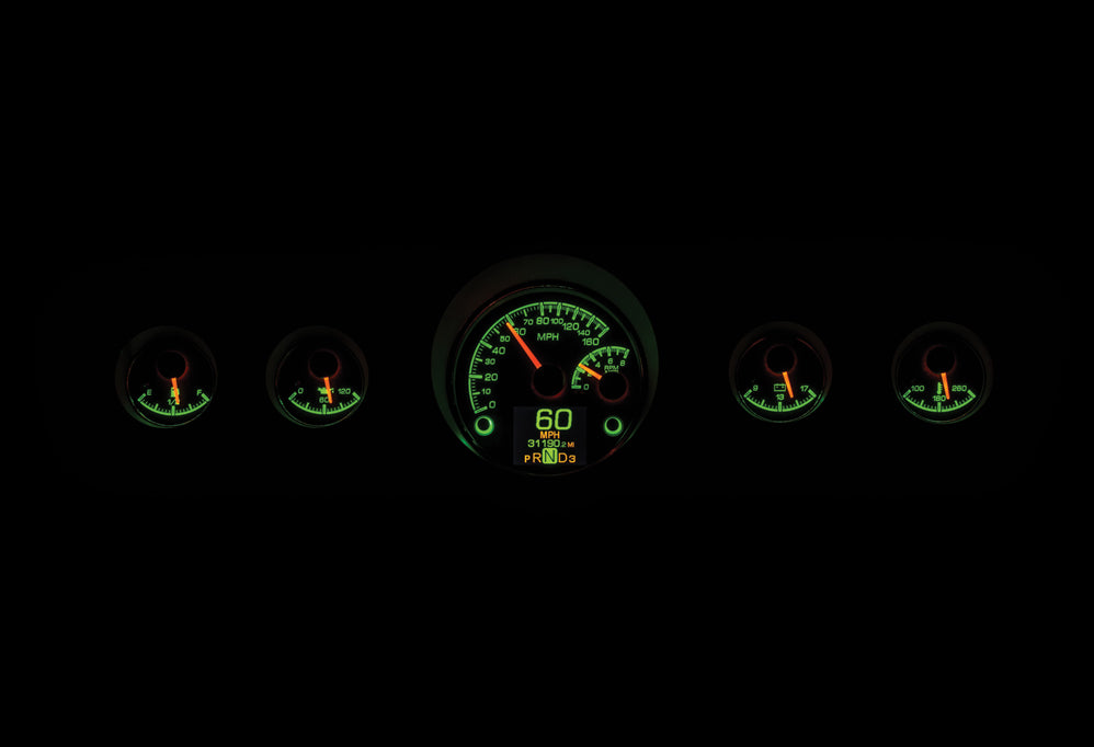 Dakota Digital Gauges, 1965-1966 Ford Mustang Dakota Digital HDX