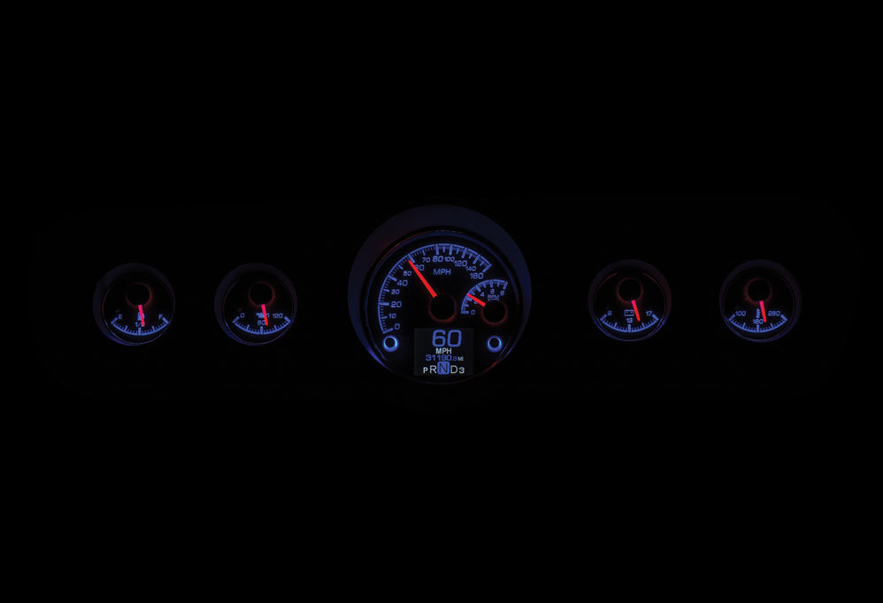 Dakota Digital Gauges, 1965-1966 Ford Mustang Dakota Digital HDX