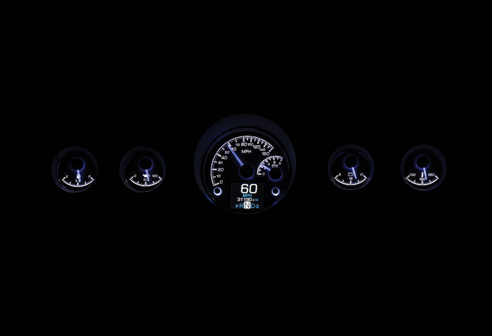 Dakota Digital Gauges, 1965-1966 Ford Mustang Dakota Digital HDX