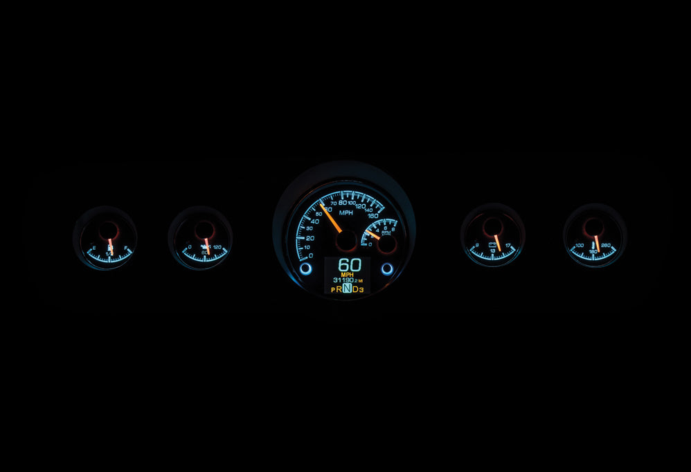 Dakota Digital Gauges, 1965-1966 Ford Mustang Dakota Digital HDX