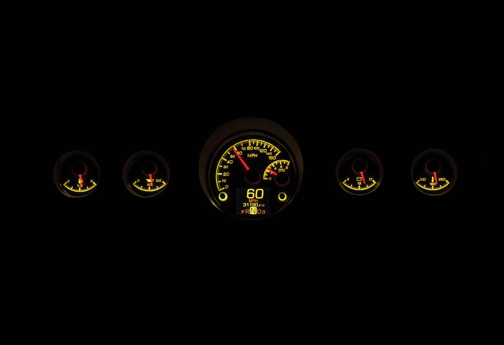 Dakota Digital Gauges, 1965-1966 Ford Mustang Dakota Digital HDX