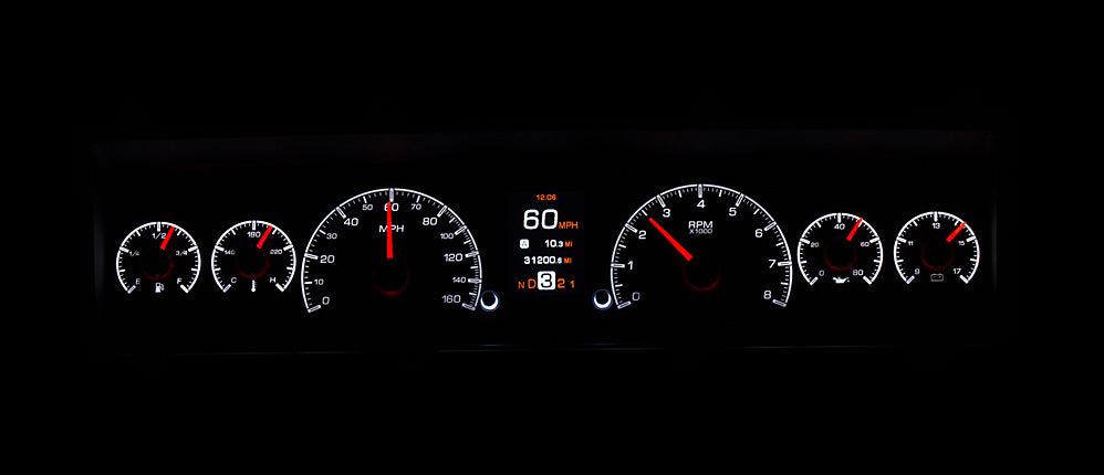 Dakota Digital Gauges, 1969-1976 Nova Apollo Skylark Omega Ventura HDX
