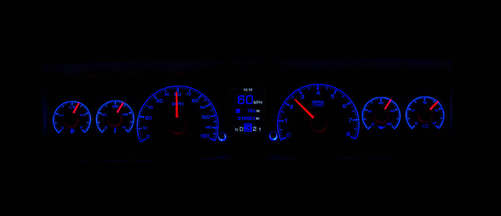 Dakota Digital Gauges, 1969-1976 Nova Apollo Skylark Omega Ventura HDX