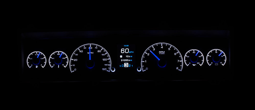 Dakota Digital Gauges, 1969-1976 Nova Apollo Skylark Omega Ventura HDX