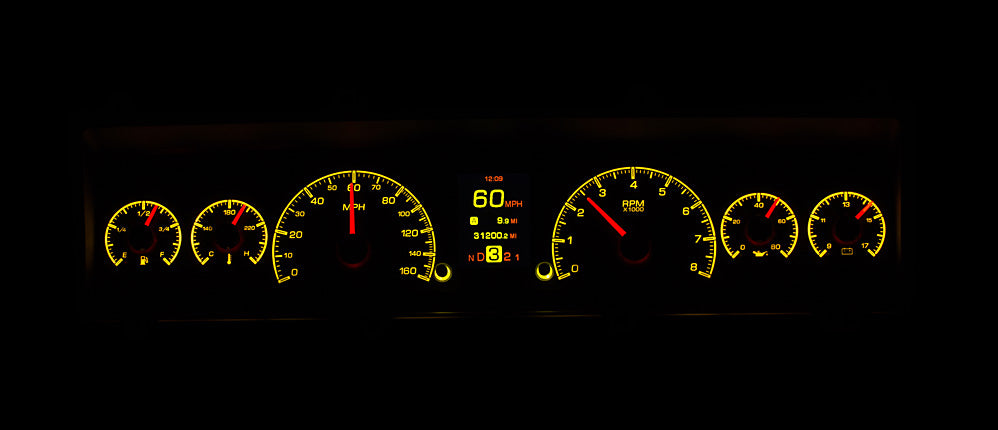 Dakota Digital Gauges, 1969-1976 Nova Apollo Skylark Omega Ventura HDX