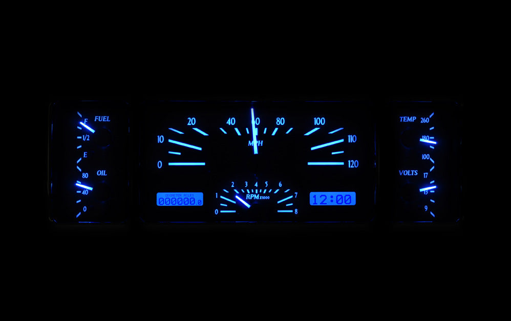Dakota Digital Gauges, 1937-1938 Chevy VHX (Includes Bezel)