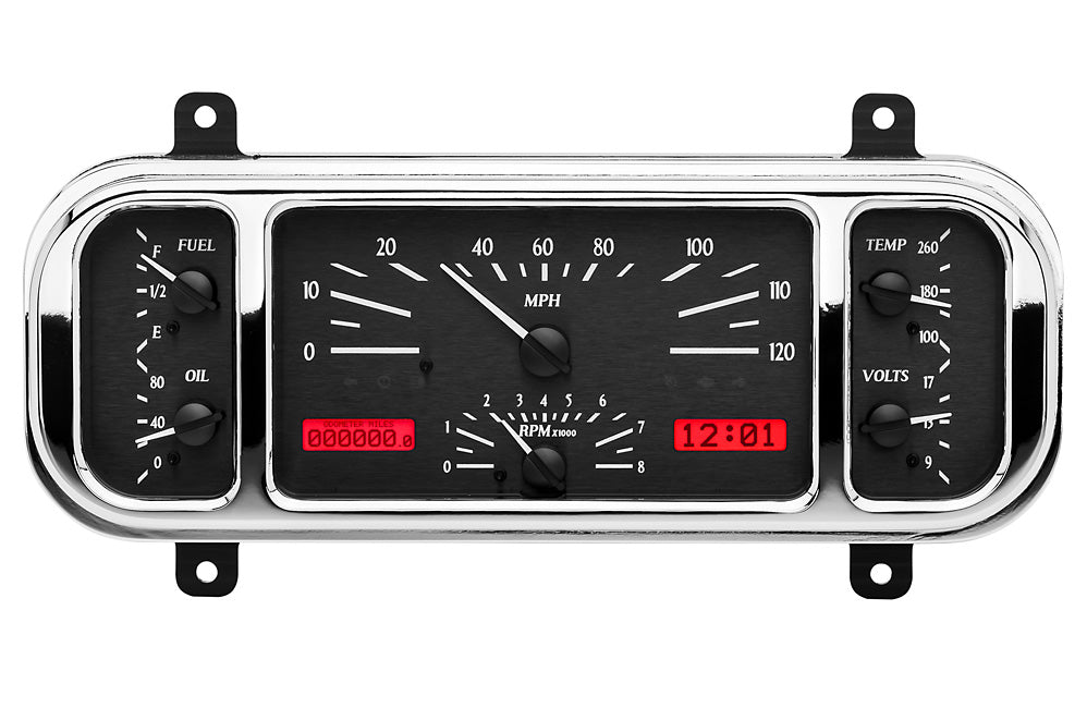 Dakota Digital Gauges, 1937-1938 Chevy VHX (Includes Bezel)