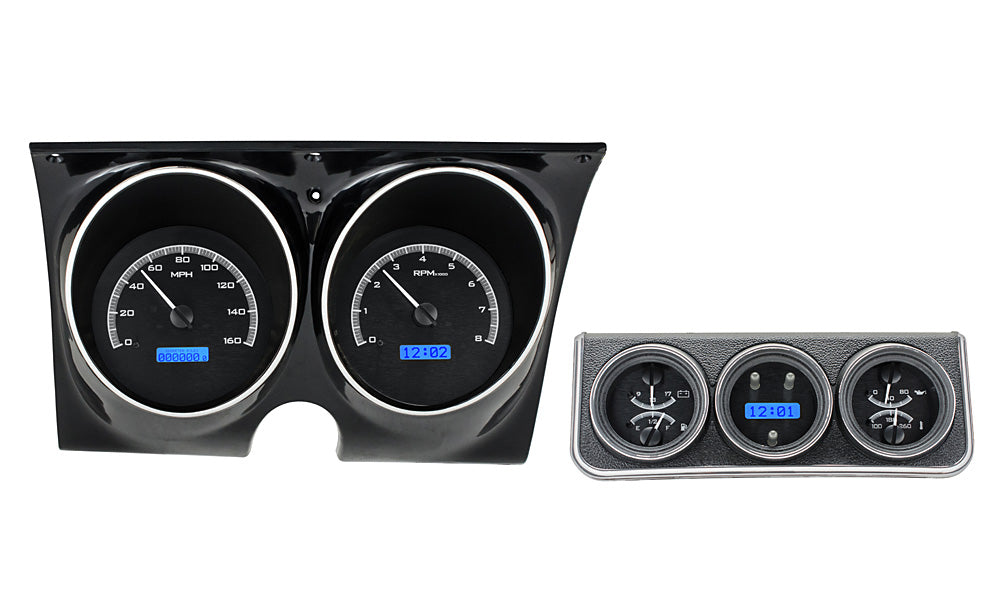 Dakota Digital Gauges, 1967 Camaro With Console Gauges VHX
