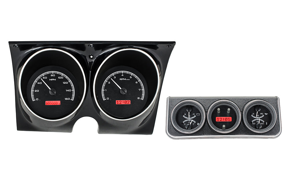 Dakota Digital Gauges, 1967 Camaro With Console Gauges VHX