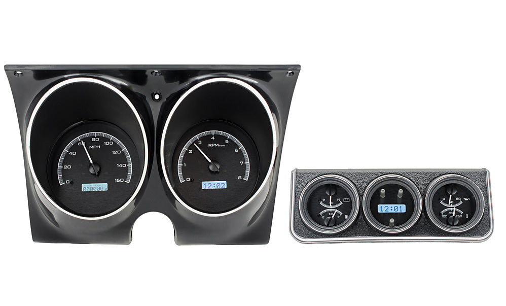 Dakota Digital Gauges, 1967 Camaro With Console Gauges VHX