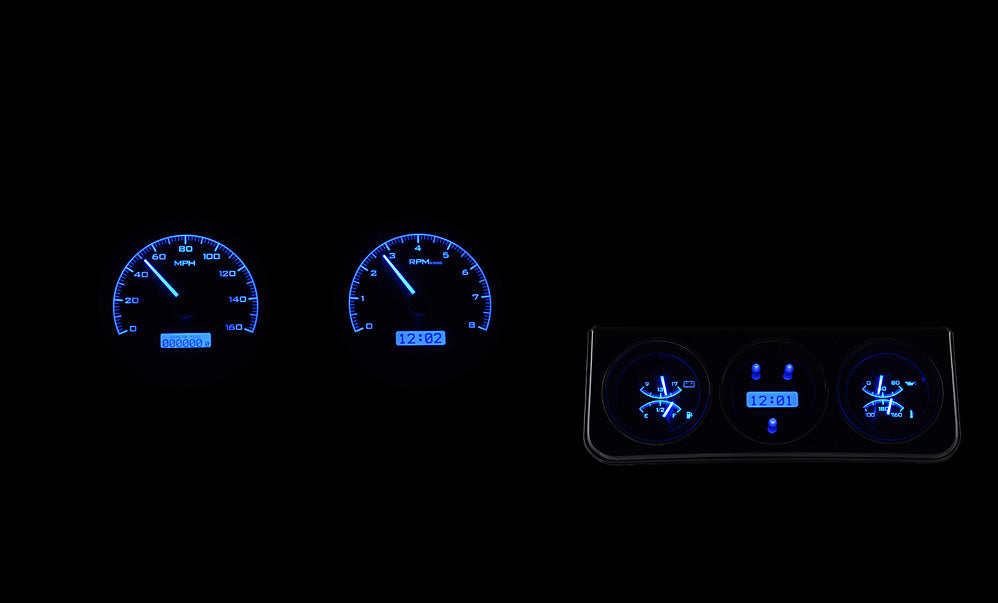 Dakota Digital Gauges, 1967 Camaro With Console Gauges VHX