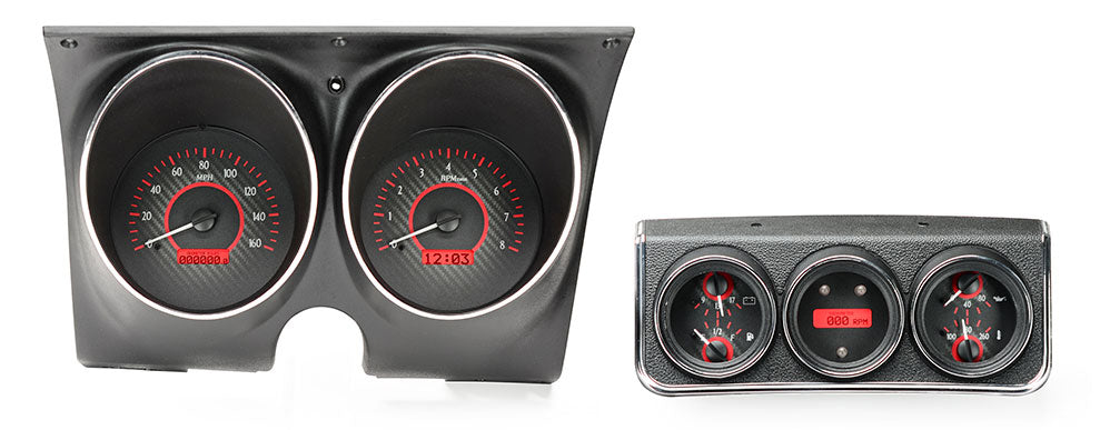 Dakota Digital Gauges, 1967 Camaro With Console Gauges VHX