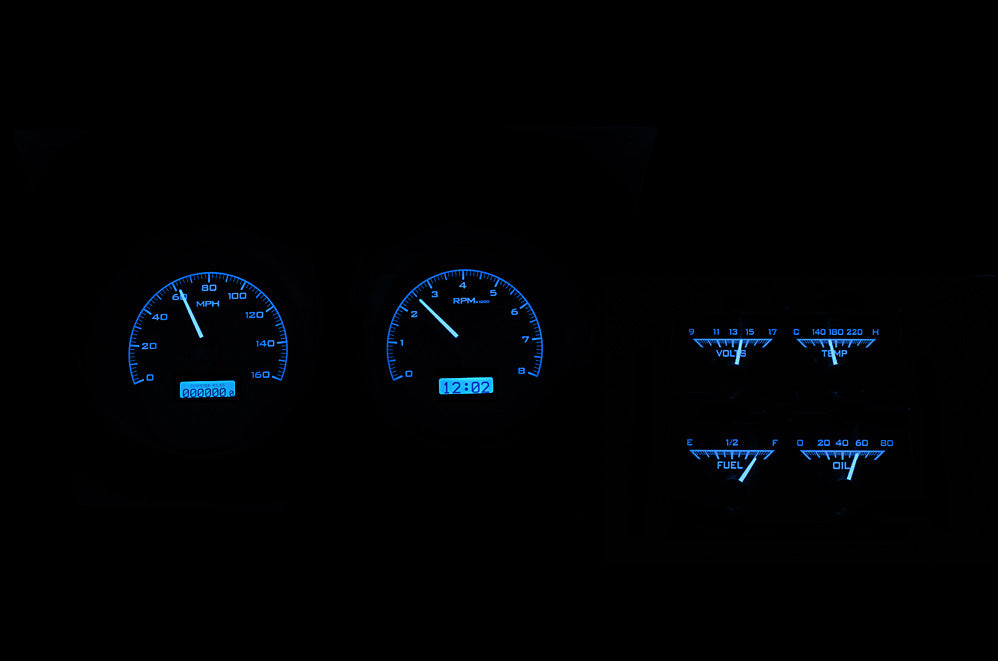 Dakota Digital Gauges, 1968 Camaro With Console Gauges VHX