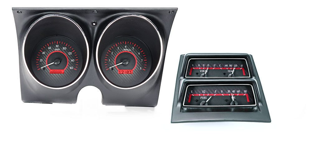 Dakota Digital Gauges, 1968 Camaro With Console Gauges VHX