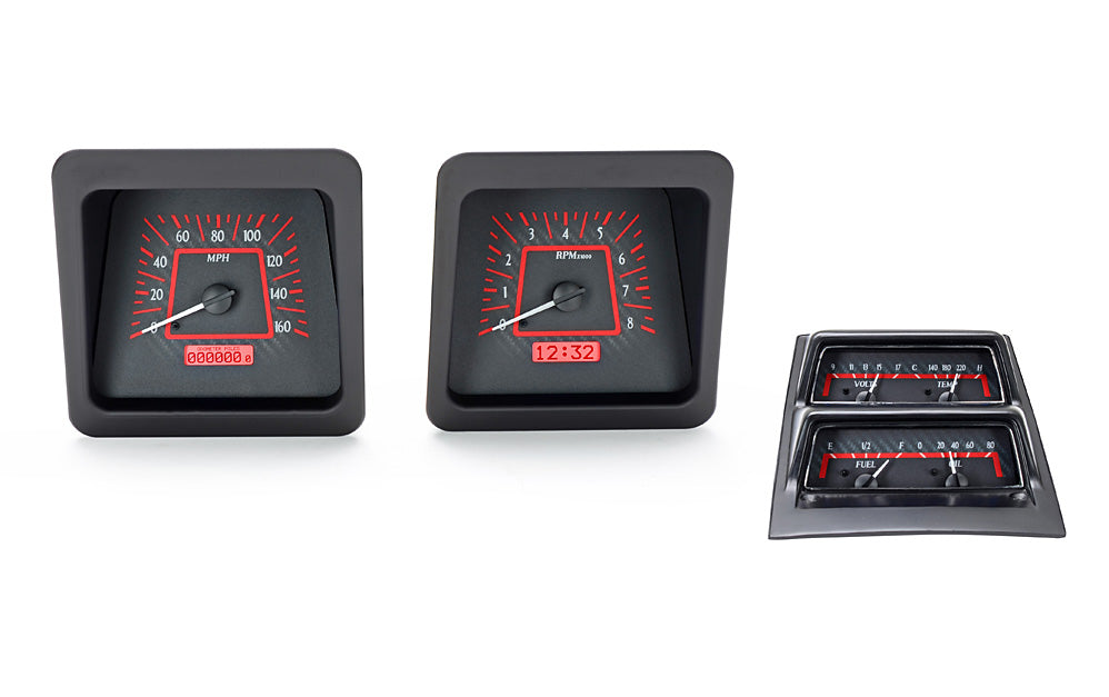 Dakota Digital Gauges, 1969 Camaro With Console Gauges VHX