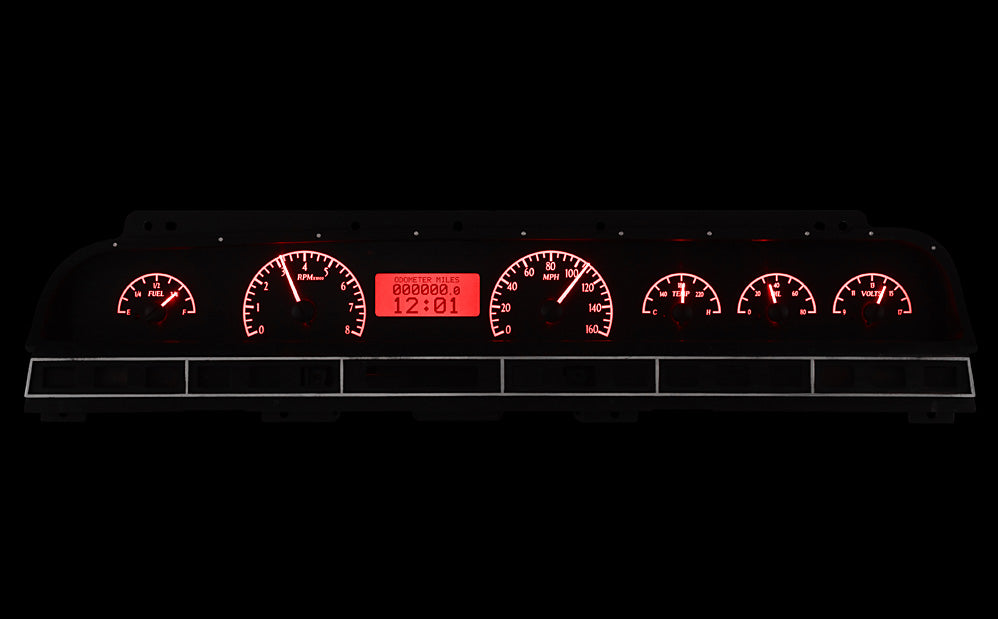 Dakota Digital Gauges, 1969-1970 Impala VHX
