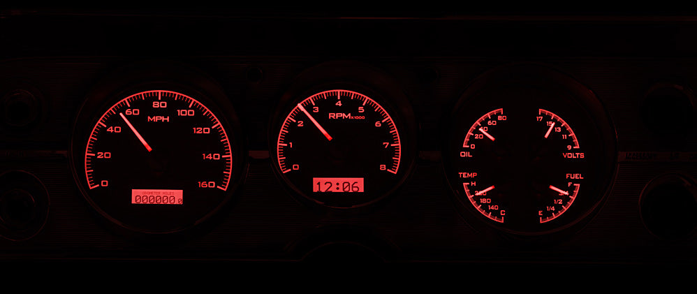 Dakota Digital Gauges, 1964-1965 Chevelle El Camino VHX